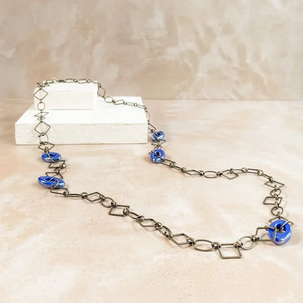 Mountaineer Chain Station Necklace