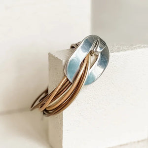 Playing Hooky Bracelet | Tawny Mix | Silver