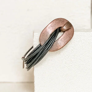Playing Hooky Bracelet | Silver Fox | Copper