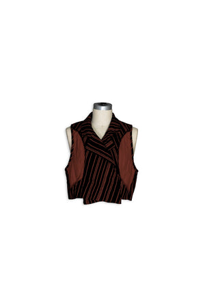 Chord Reversible Vest | Henna