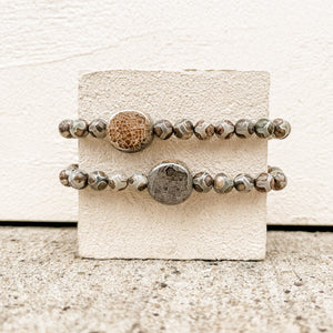 "Loggerhead" Reversible Roll On Bracelet