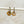 Marigold Ceramic Wafer Hoop Earring