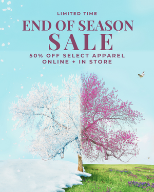 END OF SEASON SALE