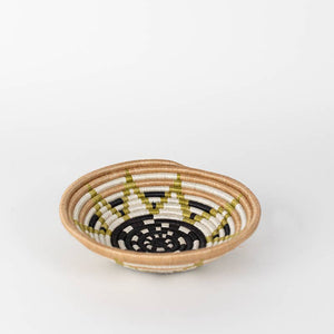 Boutique Vestine Green Woven Bowls: Vestine Green | Small | 7"