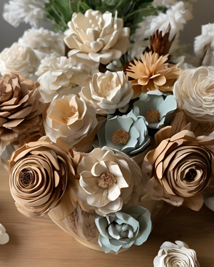 “Blooms That Last: A Sola Wood Flower Workshop” at Diana Kauffman Designs Wednesday | May 28th | 10:00am-12:00pm