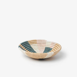 Prism Woven Bowls: Light Pink & Teal | Small | 7"