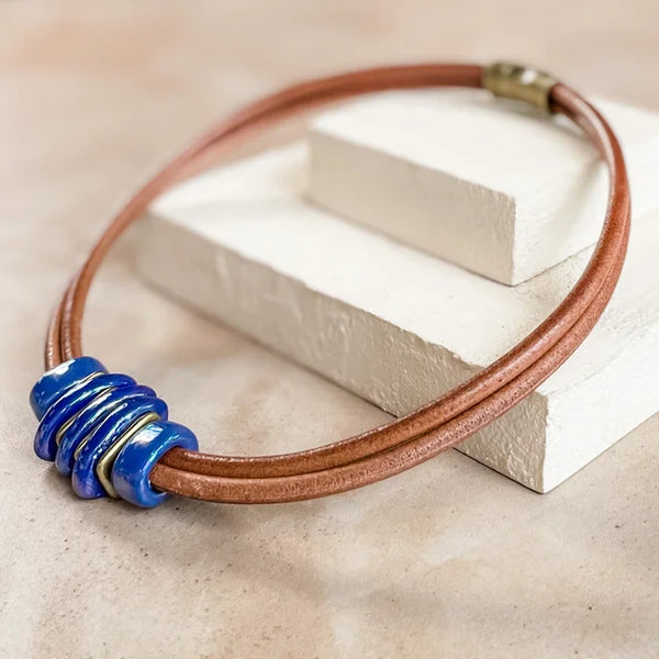 Mountaineer Leather Necklace