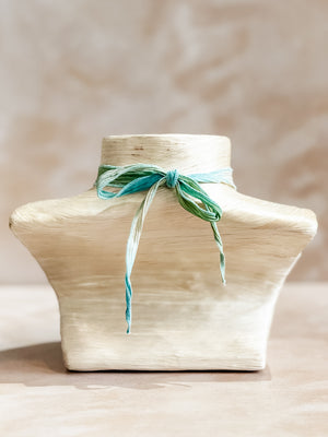 Larimar Ribbon Necklace No. 3