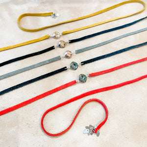 Vega Convertible Choker/Lariat Necklace/5x Wrap Bracelet