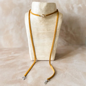 Soleil Convertible Choker/Lariat/Necklace/5xWrap Bracelet