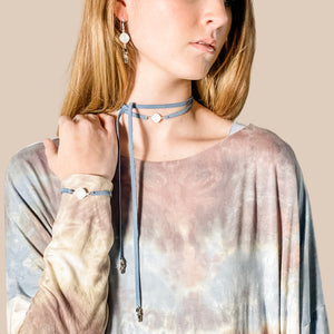 Miranda Convertible Choker/Lariat/5x Wrap Bracelet