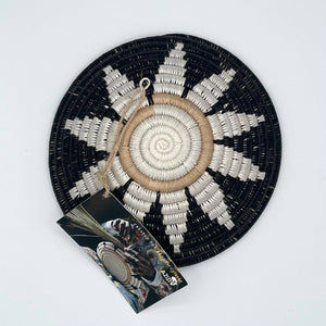 Zuba Woven Bowls: Black | Large | 16"