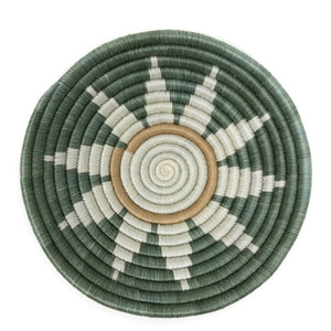 Zuba Woven Bowls: Teal | Medium | 12"