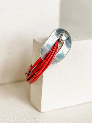 Playing Hooky Bracelet | Campfire | Silver
