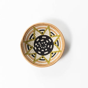 Boutique Vestine Green Woven Bowls: Vestine Green | Small | 7"