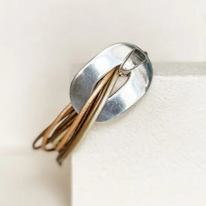 Playing Hooky Bracelet | Tawny Mix | Silver