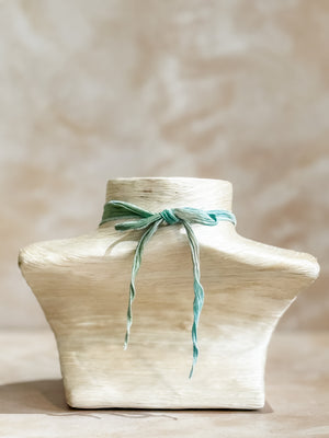 Larimar Ribbon Necklace No. 1