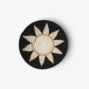 Zuba Woven Bowls: Black | Medium | 12"
