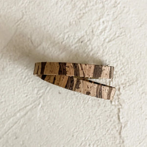 Urban Safari Cork Double Wrap Bracelet