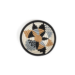 Boutique Diversiform Gray Woven Bowls: Medium | 12"