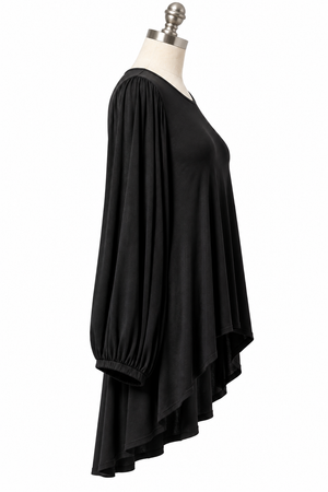 Sonnet | Poet Flutter L/S Blouse | Black