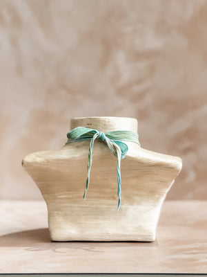 Larimar Ribbon Necklace No. 2