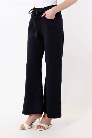 Aditya Flared Leg Pull-on Pant (PC105): 001 Black / One Size