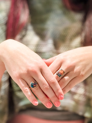 Adjustable Sunset Turquoise Ring No.11