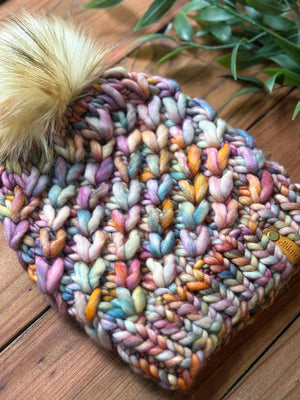 Crush Hat in Dancing Leaves