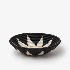 Zuba Woven Bowls: Black | Medium | 12"