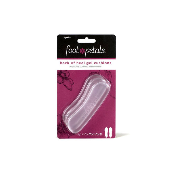 Gel Back of Heel Cushions: Clear