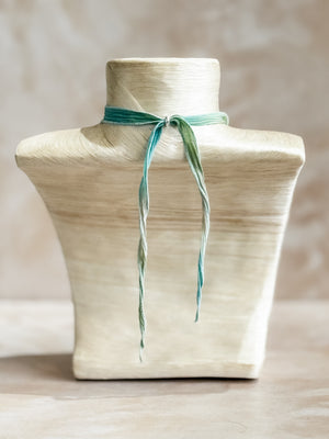 Larimar Ribbon Necklace No. 2