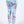 Roseann Floral Print Pant | Sky Blue