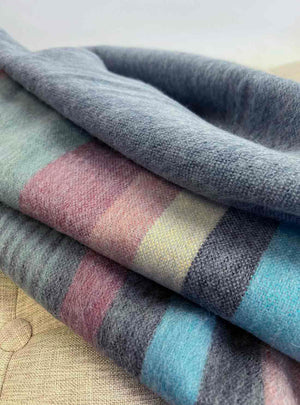Shupaca Alpaca - Alpaca Throw - Blue Bird
