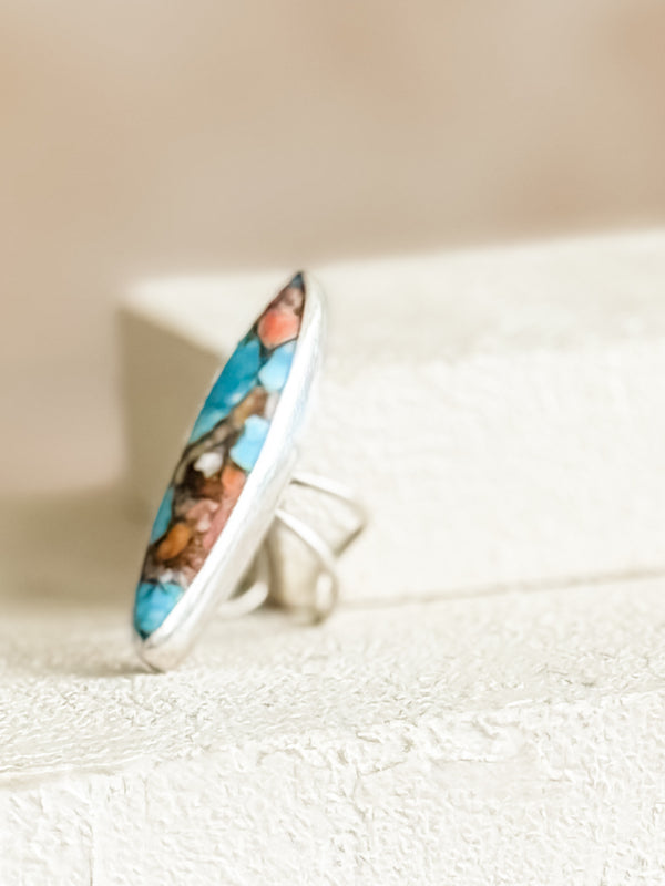 Adjustable Surfboard Statement Ring No. 2