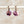 Cherrybomb Ceramic Wafer Hoop Earrings