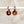 Patina Ceramic Wafer Hoop Earring