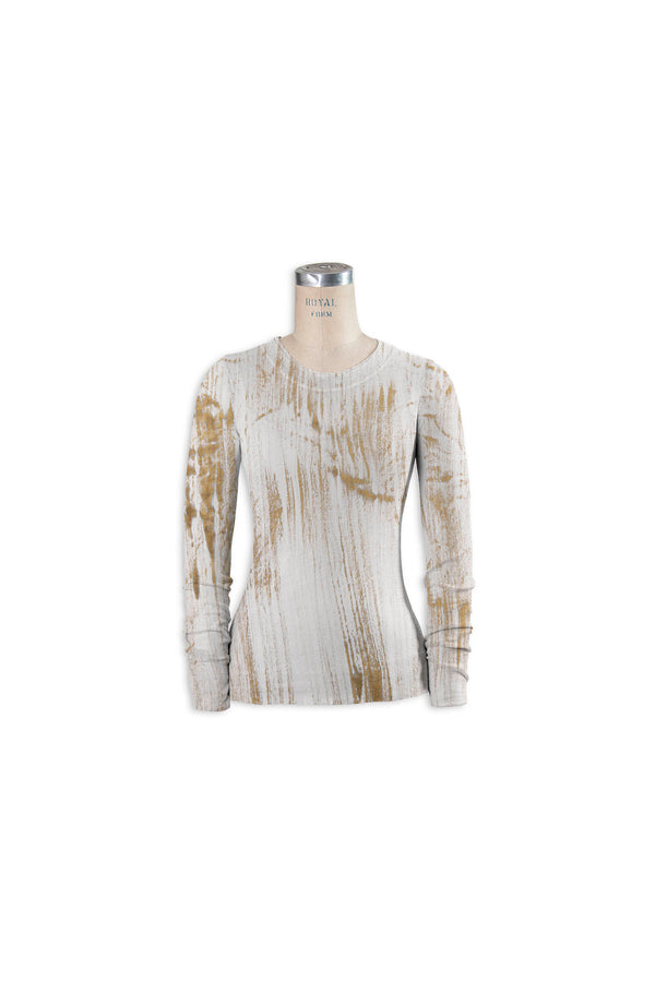 L/S Cotton Mesh Tee