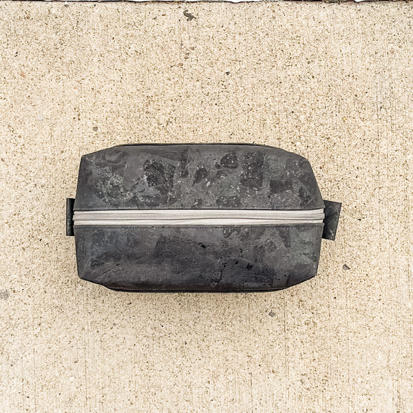 Cork Toiletry/Dopp Kit | Black