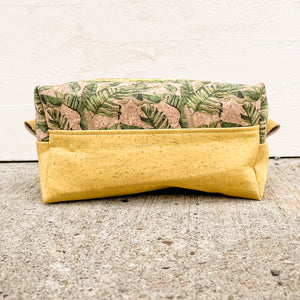 Cork Toiletry/Dopp Kit | Plantain/Yellow