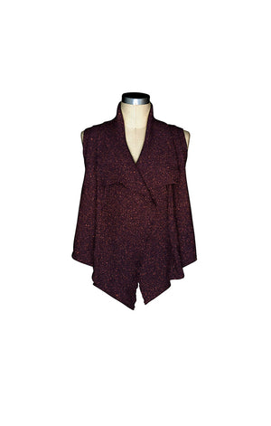 Ferro Knit Vest | Sugar Plum | OS