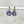 Grape Ceramic Wafer Hoop Earrings