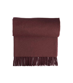 Shupaca Alpaca - 100% Baby Alpaca Throw - Malbec