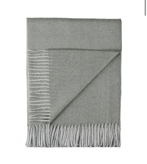 Shupaca Alpaca - 100% Baby Alpaca Throw - Iron Ore