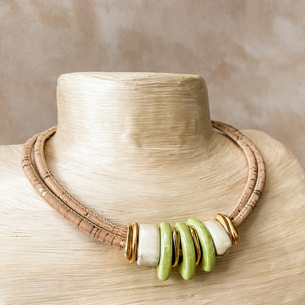 Sorrento Mela Verde Necklace