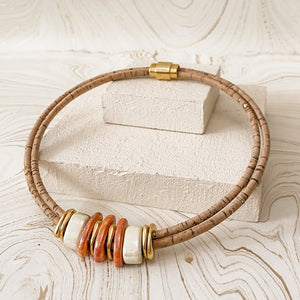 Sorrento Pesca Orange Necklace