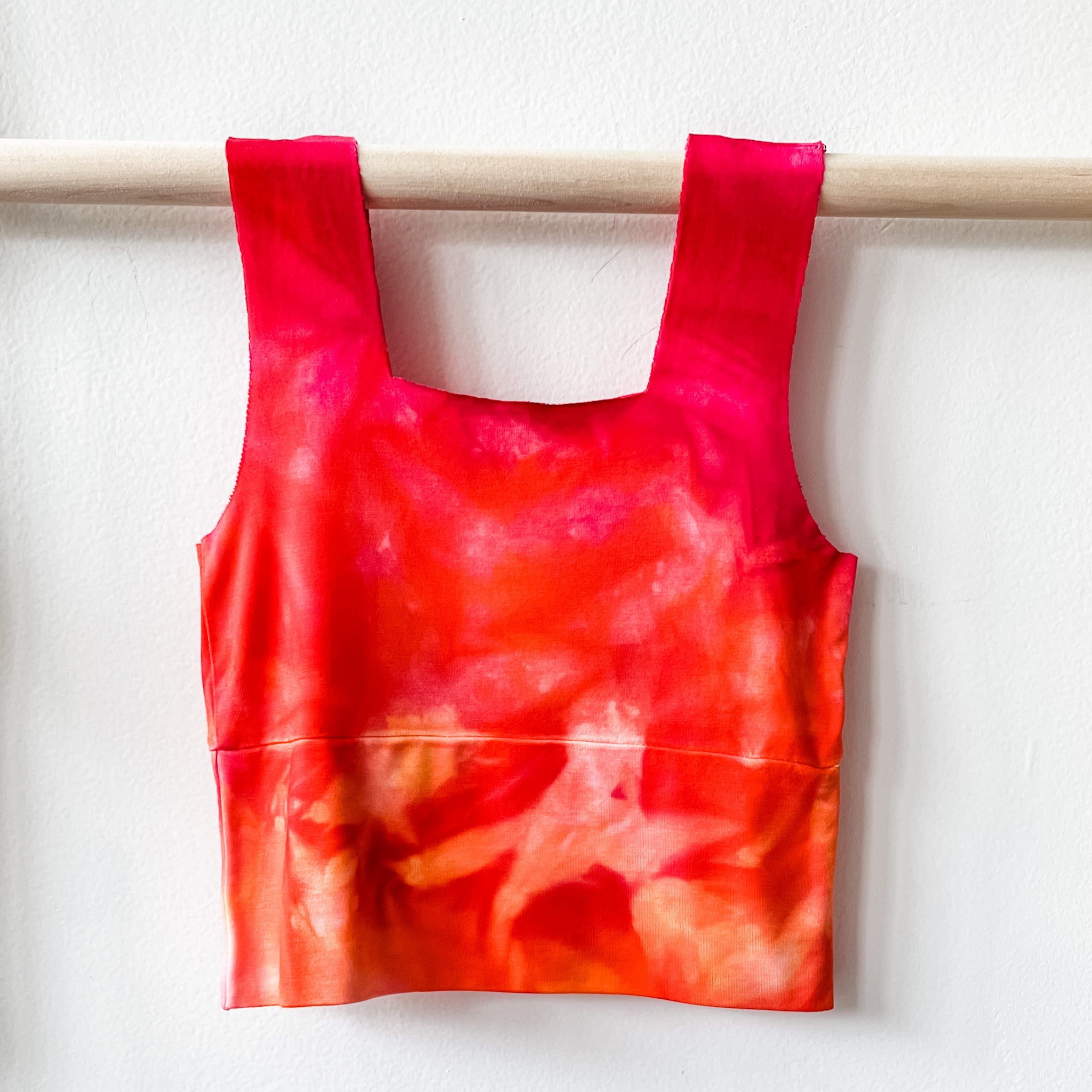 Demi Cut Line Bamboo Bralette | Demi Cut | Ocean Sunset – Diana Kauffman Designs