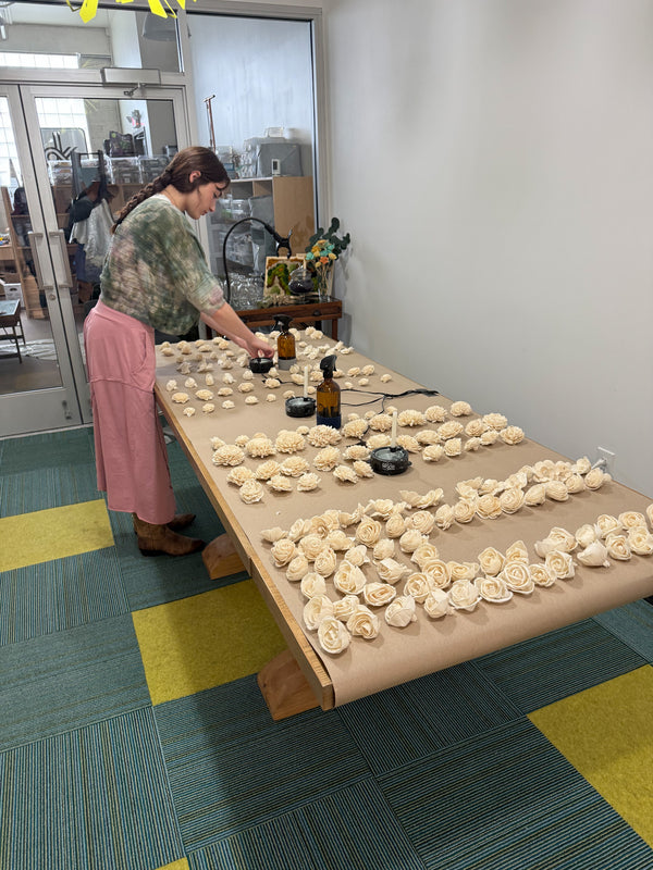 “Blooms That Last: A Sola Wood Flower Workshop” at Diana Kauffman Designs Thursday| Sept 25th | 11:00am-1:00pm