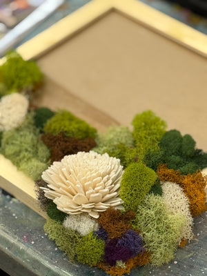 Moss Art: A Creative Workshop at Diana Kauffman Designs Calabash Saturday May 30 |  10:00 pm –12:00 pm