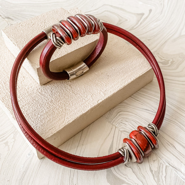Cardinal Necklace